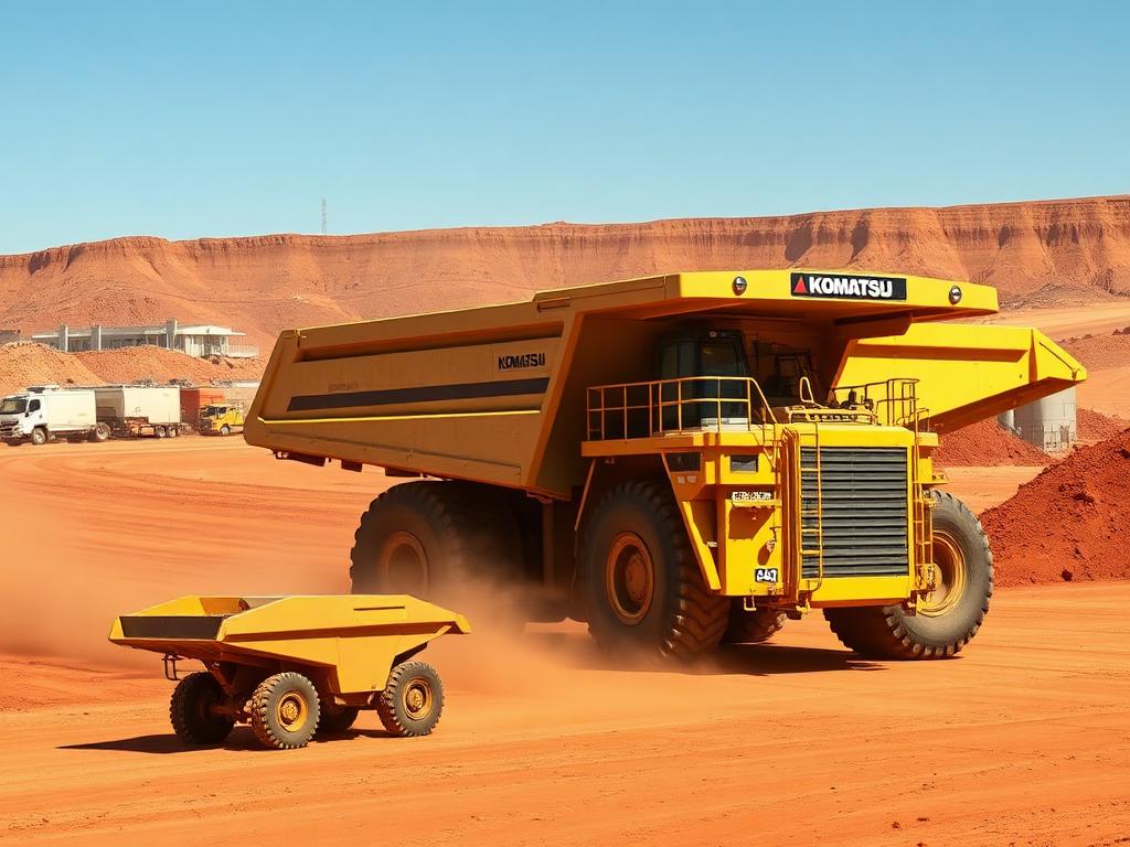 Dump Truck Operator — Similar to haul truck but often smaller class trucks in gold/quarry operations. — Image created by www.australian-mining-jobs.com