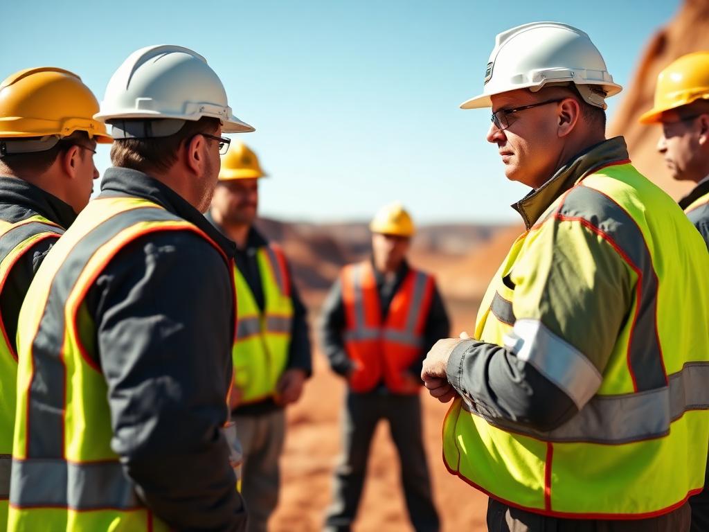 Mine Site Supervisor — Leads a crew of 8–20 operators/trades per shift. Owns safety and production. — Image created by www.australian-mining-jobs.com